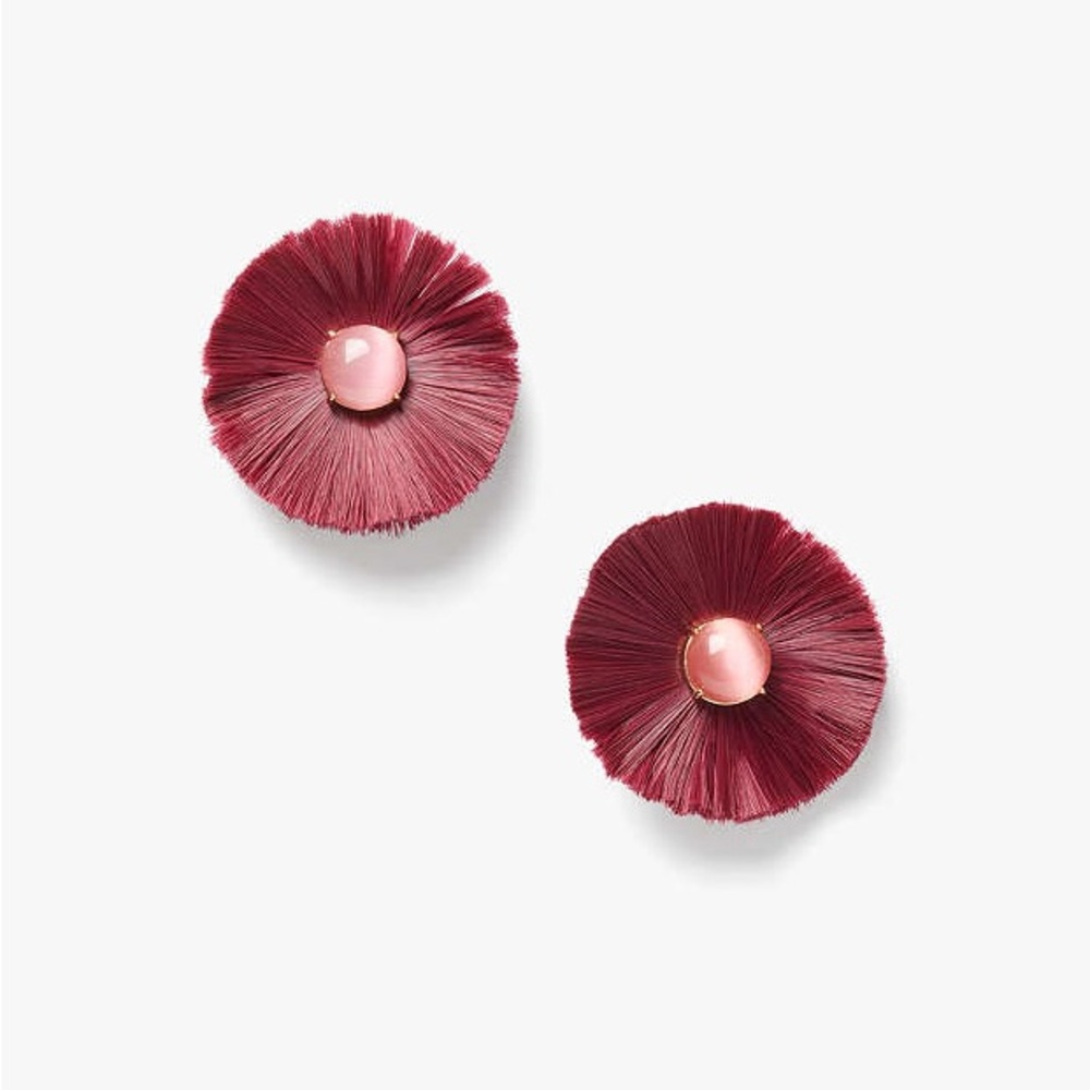 Kate Spade Posh Poppy Studs Red Cake